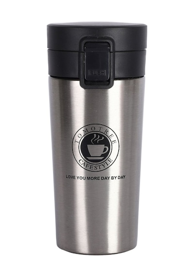 Çelik Kahve El Termos Mug Siyah 500 ML Çelik Kahve El Termos Mug Siyah 500 ML