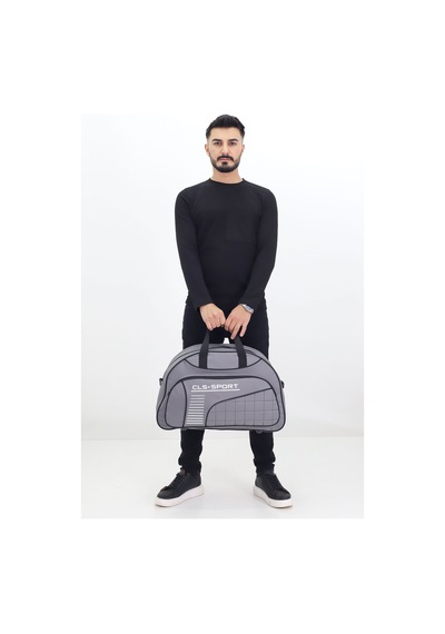 Probag Gri Spor Ve Seyahat Ayakkabı Bölmeli, Su Geçirmez, Omuz Askılı Sprocu Çantası Açık Gri