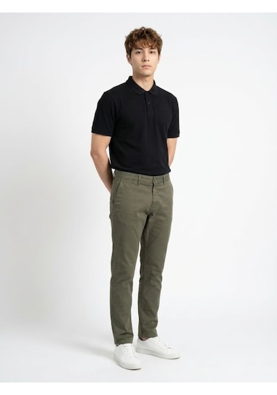 Erkek Jean Pantolon Lf2043559 Dark Khakı Haki