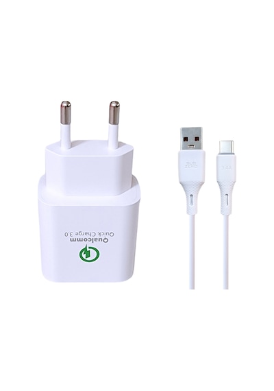 Subzero SG61 18 W 3.4 A Qualcomm Type-c Hızlı Şarj Aleti