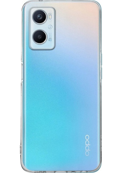 Oppo A76 1mm Süper Silikon Şeffaf Kılıf