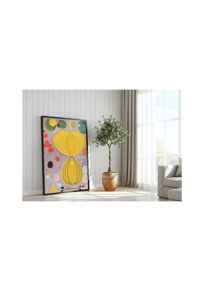 Hilma Af Klint On Büyük No.7 Yetişkinlik Çerçevesiz Poster 30x42 Cm A3 Tablo Soyut Sanat