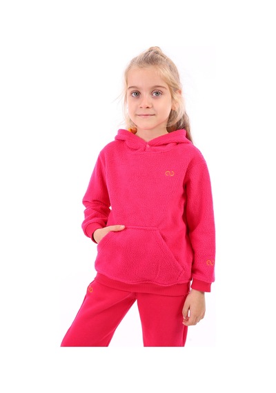 Toontoy Unisex Çocuk Nakışlı Sweatshirt Turuncu