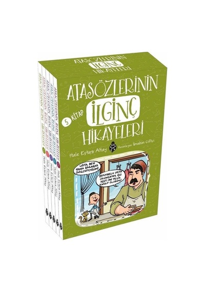 Atasözlerinin İlginç Hikayeleri 5 Kitap Takım - Hale Eştürk Altay - Uğurböceği