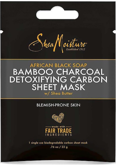 Shea Moisture Afrika Siyah Sabunu ve Bambu Kömürü  Yaprak M