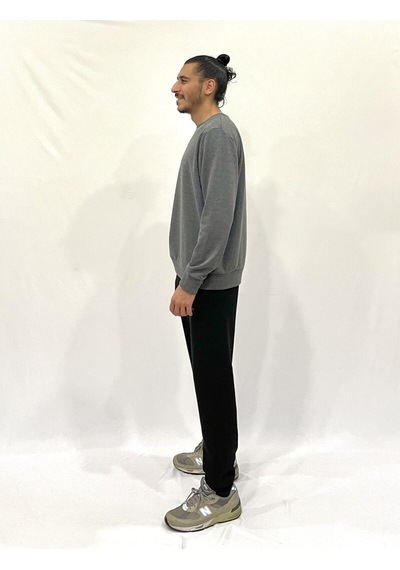 Erkek Bisiklet Yaka Rahat Kalıp 3 İplik Kalın Orta Brooklyn Nakışlı Sweatshirt Spr24sw34 Antrasit Erkek Bisiklet Yaka Rahat Kalıp 3 İplik Kalın Orta Brooklyn Nakışlı Sweatshirt Spr24sw34 Antrasit