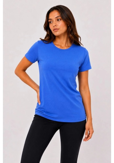 Wear Vexel Kadın Basic Tişört Bisiklet Yaka Kısa Kol Günlük Yazlık Slim Fit T-shirt - Mavi Mavi Wear Vexel Kadın Basic Tişört Bisiklet Yaka Kısa Kol Günlük Yazlık Slim Fit T-shirt - Mavi Mavi