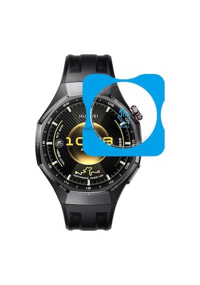Huawei Watch Gt6 Pro 46mm Uyumlu Kolay Kurulum Aparatlı Temperli Cam Ekran Koruyucu
