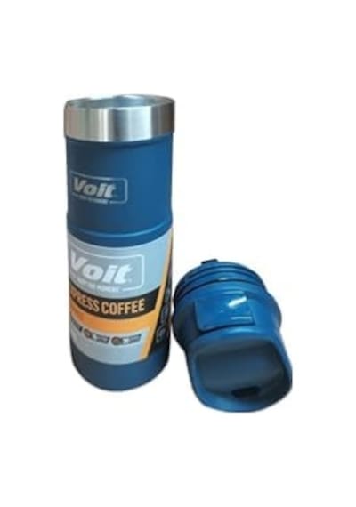 Coffee Termos 510 Ml, Mavi Açık Beyaz