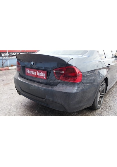 Bmw E90 Csl Trunk Spoyler--- Fibersan Tuning