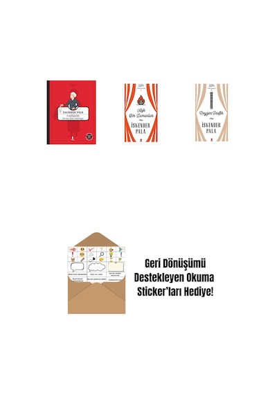 Ansikolopedik Divân Şiiri Sözlüğü Ciltli + Aşk Bir Zamanlar Ciltli + Neyzen Tevfik Ciltli + Okuma Sticker'ları