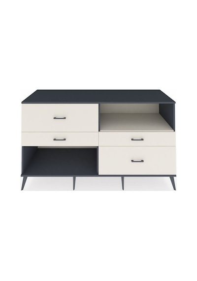 Kronos Konsol Tek Raflı 4 Çekmeceli 176x59x99 Antrasit-aytaşı Antrasit-aytaşı Kronos Konsol Tek Raflı 4 Çekmeceli 176x59x99 Antrasit-aytaşı Antrasit-aytaşı