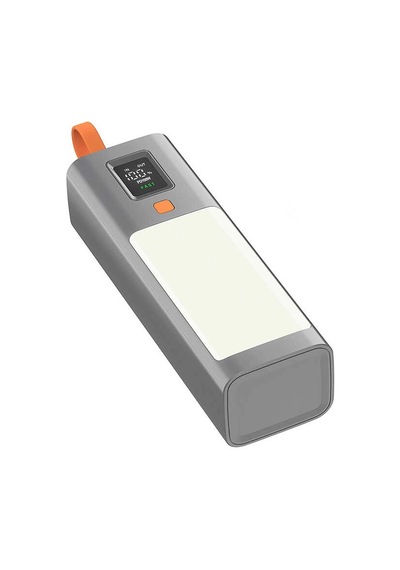 Xipin T134l Işıklı Pd 100w Hızlı Şarj Özellikli 20000 Mah Powerbank Gri