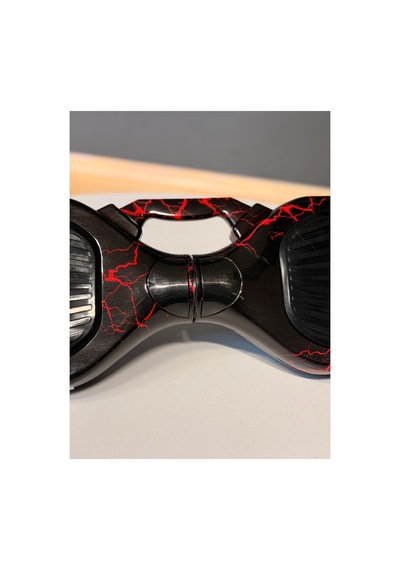 Hoverboard 6.5 İnç Led Işıklı Taşıma Kollu 36v 5.2ah Elektrikli Kaykay Kırmızı