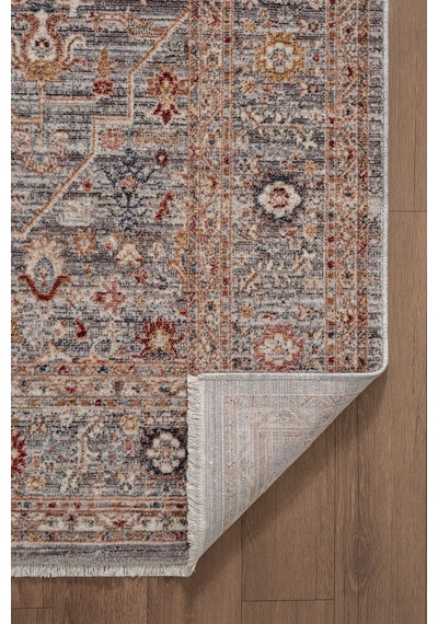 Focus Fo002g Gri Vintage Modern Salon Koridor Yatak Ve Oturma Odası Halısı-1763