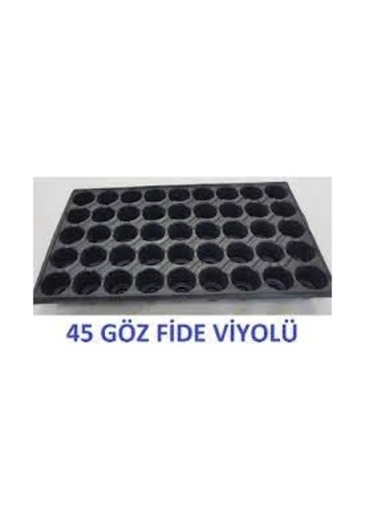 10 Adet Plastik 45 Lik Viyol Fide Tohum Viyol Çimlendirme Viyolü