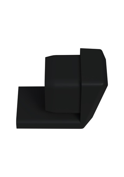Cateksss 25x25 Mm Yan Izgara Pabuç 1.2 Siyah - 20 Li Paket