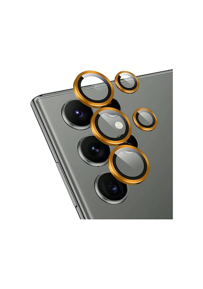 Galaxy S24 Ultra Zore Uyumlu Cl - 12 Premium Safir Parmak İzi Bırakmayan Anti-reflective Kamera Lens Koruyucu