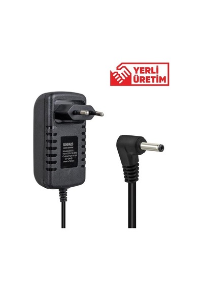 Weko 12 Volt - 3 Amper 3.5 1.35 Uçlu Yerli Üretim Yazar Kasa Pos Adaptörü Diğer