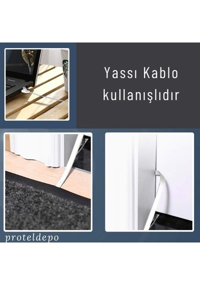 5 adet IRENIS CAT6 Kablo Yassı Ethernet Ağ Kablosu, 50 cm Mavi