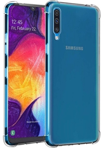 Samsung Galaxy A30S Uyumlu Şeffaf Airbag Antishock Silikon Kılıf