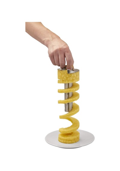Rösle Ananas Dilimleyici Pro 12849 - Paslanmaz Çelik Abs, Kulp Uzunluğu 27 Cm, Çaba Harcamadan Ananasları Eşit Dil