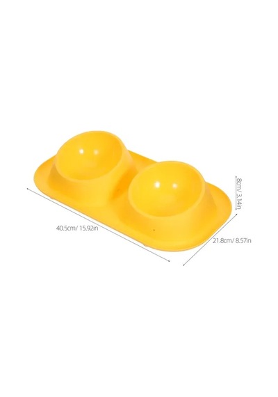 Pets Clup Plastik 2'li Mama Ve Su Kabı