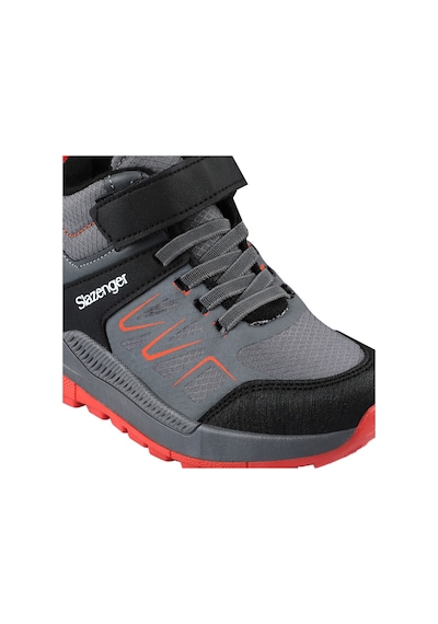 Slazenger  Kenton I Çocuk Cırt Cırtlı Koyu Gri Bot
