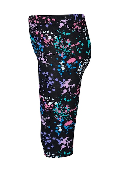 Lovetti Siyah Kız Çocuk Spray Colors Desen Kapri 1431S001 Siyah