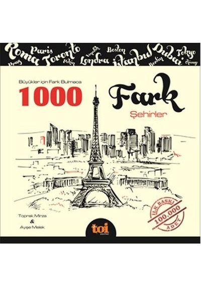 1000 Fark Bulmaca - Şehirler & Büyükler Için Fark Bulmaca
