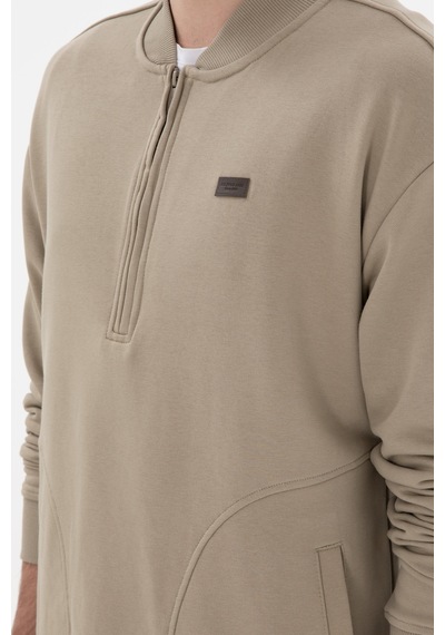 U.s. Polo Assn. Erkek Açık Haki Sweatshirt 50293380-vr183 Acık Hakı Açık Haki