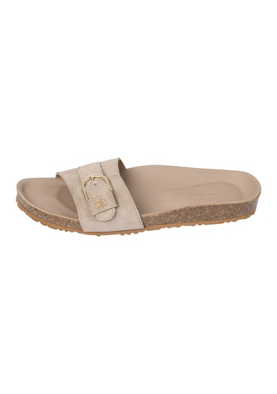 Tommy Hilfiger Kadın Bej Sandalet Fw0fw08809 Afe