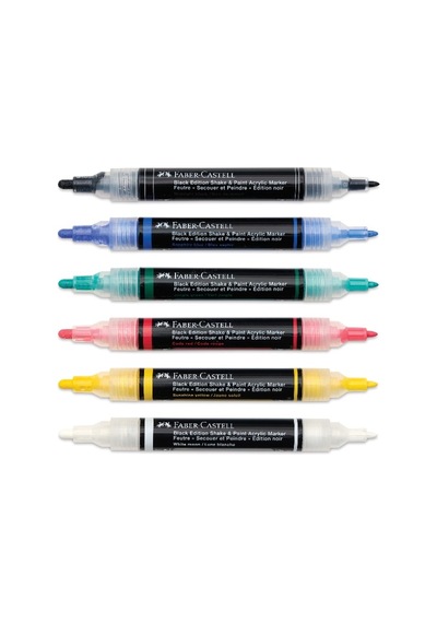 Faber Castell Shake&paint Akrilik Marker 6 Lı 285507