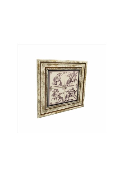 Hollanda Deseni Baskılı Taş Tablo 25x25 610
