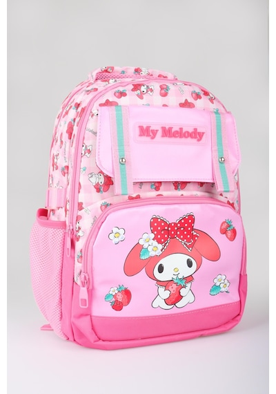 X Dekomus Lisanslı My Melody Sweet Berry Collection Okul,termoslu Beslenme Ve Kalem Çantası,beslenme Kabı,matara Açık Gri