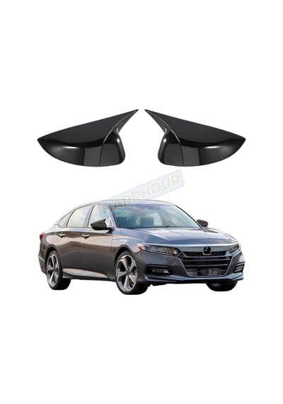 Honda Accord Yarasa Ayna Kapağı Pianoblack 2018-2023 Uyumlu İthal Abs Plastik A+ Kalite