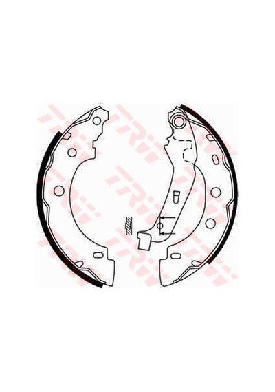 Trw Gs8650 Arka Fren Balatası Pabuc Kangoo Kubıstar 1,2 / 1,4 / 1,5 / 1,9