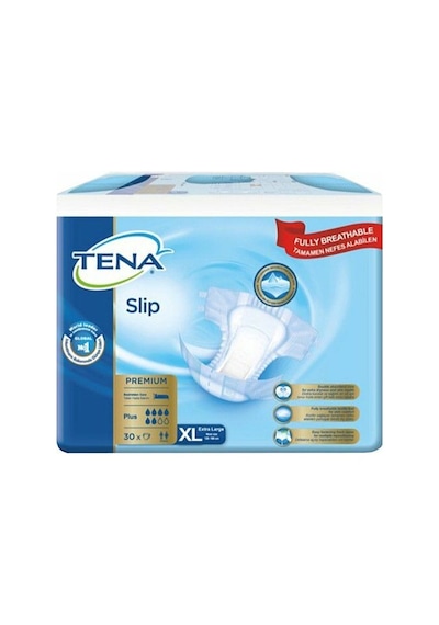 Tena Slip Proskin Plus 6 Damla Belbantlı Hasta Bezi XL 90'lı