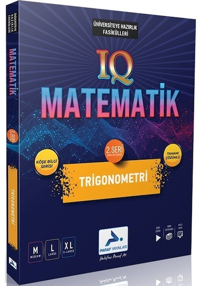 Paraf Yayınları Iq Matematik 2. Seri Trigonometri Soru Kütüphanesi