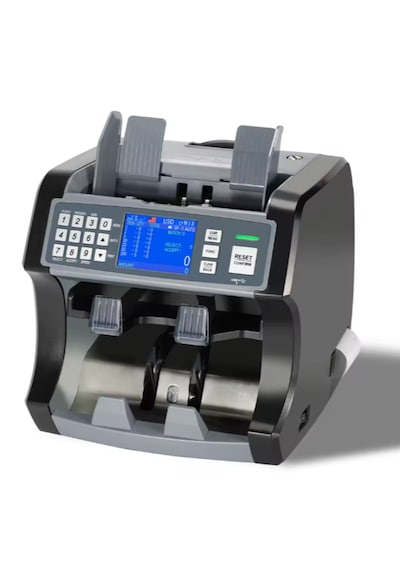 Mahen M-1 Profosyonel 15 Ülke Karışık Sayım Para Sayma Makinesi