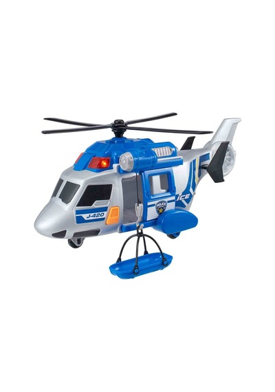 Sesli Ve Işıklı Polis Helikopteri - 36 Cm