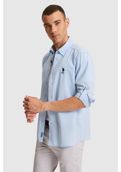 U.S. Polo Assn. U.s. Polo Assn. Erkek Açık Mavi Gömlek Basic 50324638-vr003 Acık Mavı U.S. Polo Assn. U.s. Polo Assn. Erkek Açık Mavi Gömlek Basic 50324638-vr003 Acık Mavı