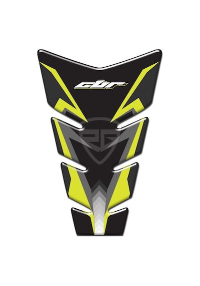 CBR Tank Pad Neon Sarı - Siyah