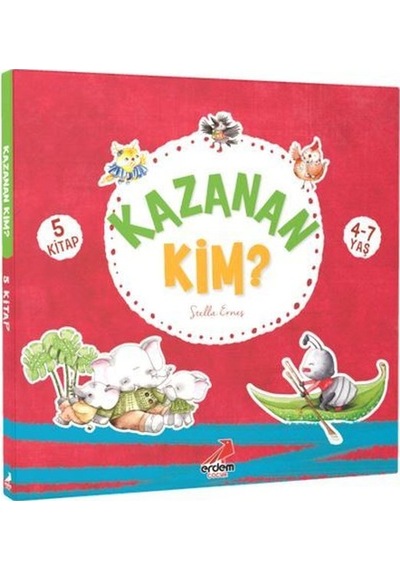 Kazanan Kim Seti - 5 Kitap Takım - Stella Ernes - Erdem Çocuk