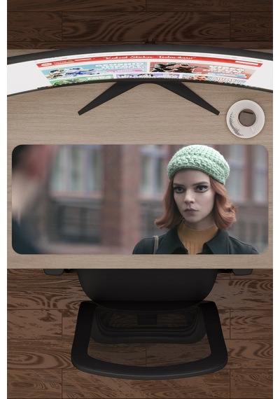 The Queen's Gambit V4 70x30 Xl Gaming Kauçuk Kaymaz Taban Mouse Pad Fare Altlığı