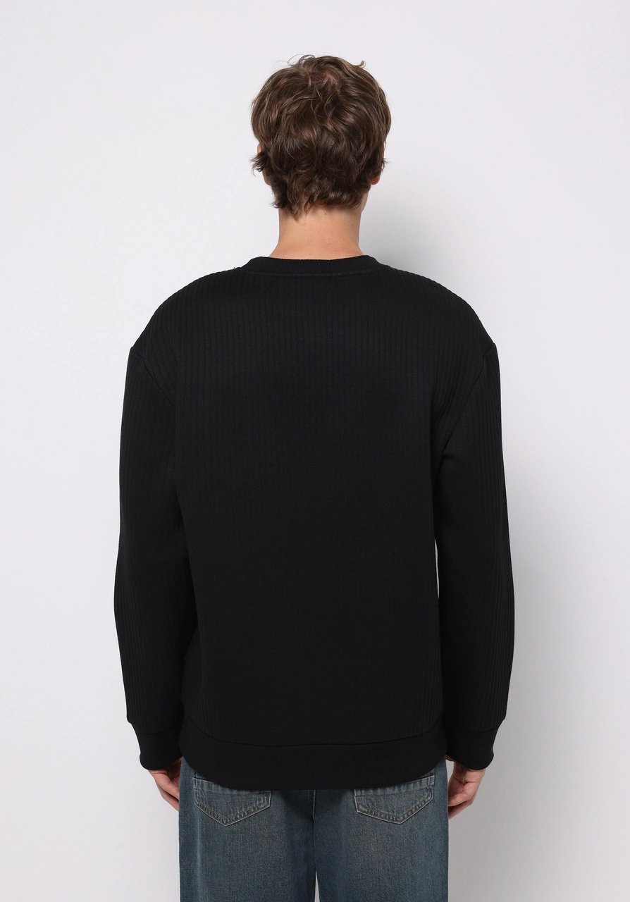 Colin's Colins Comfort Fit Erkek Siyah Sweatshirt Cl1077179 Q1.v2 Blk Siyah