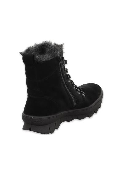 Legero 000530 Z Novara Gore-tex Deri Siyah Kadın Bot Siyah