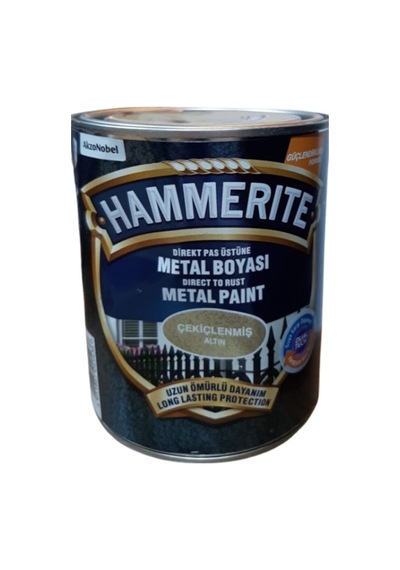 Marshall Hammerıte Metal Boyası Çekiçlenmiş 0,75 Lt Altın