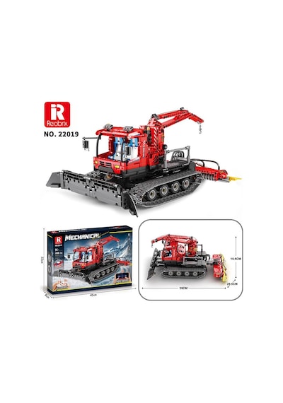 Reobrix Technic 22019 Kar Küreme Aracı Snow Groomer Kumanda&motorlu Yaratıcı Yapı Blok Seti Building Blocks - 1047 Parça Reobrix Technic 22019 Kar Küreme Aracı Snow Groomer Kumanda&motorlu Yaratıcı Yapı Blok Seti Building Blocks - 1047 Parça