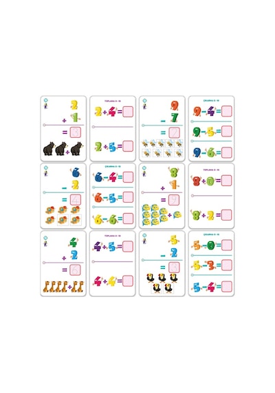Circle Circle Toys Sayılar Yaz Sil Aktivite Kartları